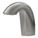 A Bradley Verge Crestt brushed stainless steel deck-mounted automatic foam soap dispenser.