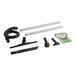 A ProTeam vacuum cleaner kit with various parts and accessories.