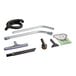 The ProTeam GoFit 6 PLUS vacuum cleaner kit with various tools and accessories including a floor brush.