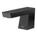 A Bradley Brushed Black stainless steel deck-mounted automatic foam soap dispenser.