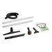 A ProTeam vacuum cleaner kit with various tools and accessories including a Sidewinder carpet kit.