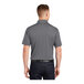 A man wearing a gray Sport-Tek polo shirt.