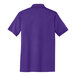 A purple Port & Company jersey knit polo shirt.