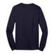 A navy Port & Company long sleeve T-shirt.