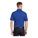 A man wearing a Sport-Tek True Royal blue short sleeve polo shirt.