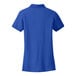 A Port Authority blue short sleeve polo shirt.