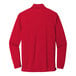 A rich red Port Authority long sleeve polo shirt.