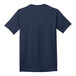 A Port & Company navy short sleeve t-shirt.