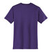 A District unisex purple short sleeve t-shirt.