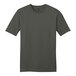 A District Deepest Gray short sleeve t-shirt with a black logo on a white background.