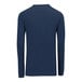 A back view of a navy Nike Dri-FIT long sleeve shirt.