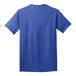 A blue Port & Company T-shirt.