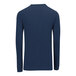 A back view of a navy Nike Dri-FIT long sleeve t-shirt.