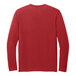 A red District long sleeve t-shirt.