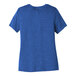 A Bella + Canvas women's blue short sleeve t-shirt.