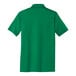 A green Port & Company polo shirt.