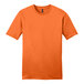 An orange District unisex short sleeve T-shirt.