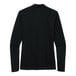 A women's black long sleeve Nike polo shirt.