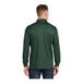 An extra large unisex Sport-Tek forest green long sleeve polo shirt.