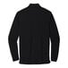 A black long sleeve Port Authority polo shirt.