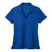 A Nike Game Royal short sleeve polo shirt with a white swoosh on the sleeve.