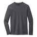 A District heathered charcoal long sleeve t-shirt.