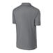 A gray Sport-Tek polo shirt with a white collar.