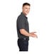 A man in an iron gray Sport-Tek short sleeve polo shirt.