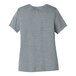 A Bella + Canvas women's athletic heather customizable short sleeve t-shirt in grey.