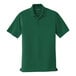 A Port Authority® Deep Forest Green short sleeve polo shirt.