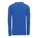 A back view of a Nike Rush Blue long sleeve shirt.