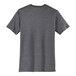 A heathered charcoal District unisex t-shirt with a small logo on the front.