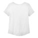 A white AllMade women's short sleeve t-shirt with a scoop neck.
