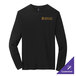 A black long sleeved District T-shirt.