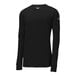 A black Nike unisex long sleeve Dri-FIT T-shirt.