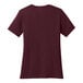 A maroon Port & Company short sleeve t-shirt.