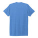 An azure blue AllMade customizable tri-blend t-shirt.