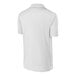 A white Sport-Tek short sleeve polo shirt with a collar.