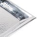 An American Metalcraft hammered stainless steel square tray.