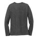 A Port & Company women's long sleeve t-shirt in dark heather grey.