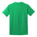 The back of a Port & Company clover green short sleeve t-shirt.