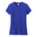 A District women's extra large blue short sleeve t-shirt.