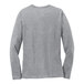 A Port & Company women's long sleeved grey shirt.