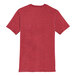 A District heathered red short sleeve t-shirt with a small logo on the front.
