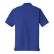 A medium true royal blue Port Authority short sleeve polo shirt.