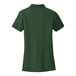 A Port Authority women's deep forest green short sleeve polo shirt.