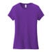 A District women's purple short sleeve t-shirt.