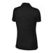 A Sport-Tek women's black short sleeve polo shirt.