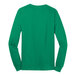 A green Port & Company long sleeve t-shirt.