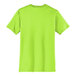 A lime green District unisex t-shirt.